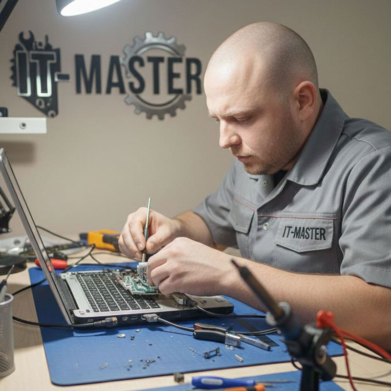 Профессиональный ремонт ноутбуков в сервисном центре IT-Master Алматы