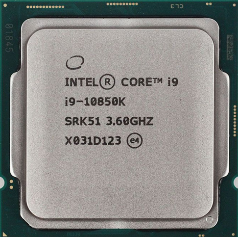 Процессор Intel Core i9-10850K